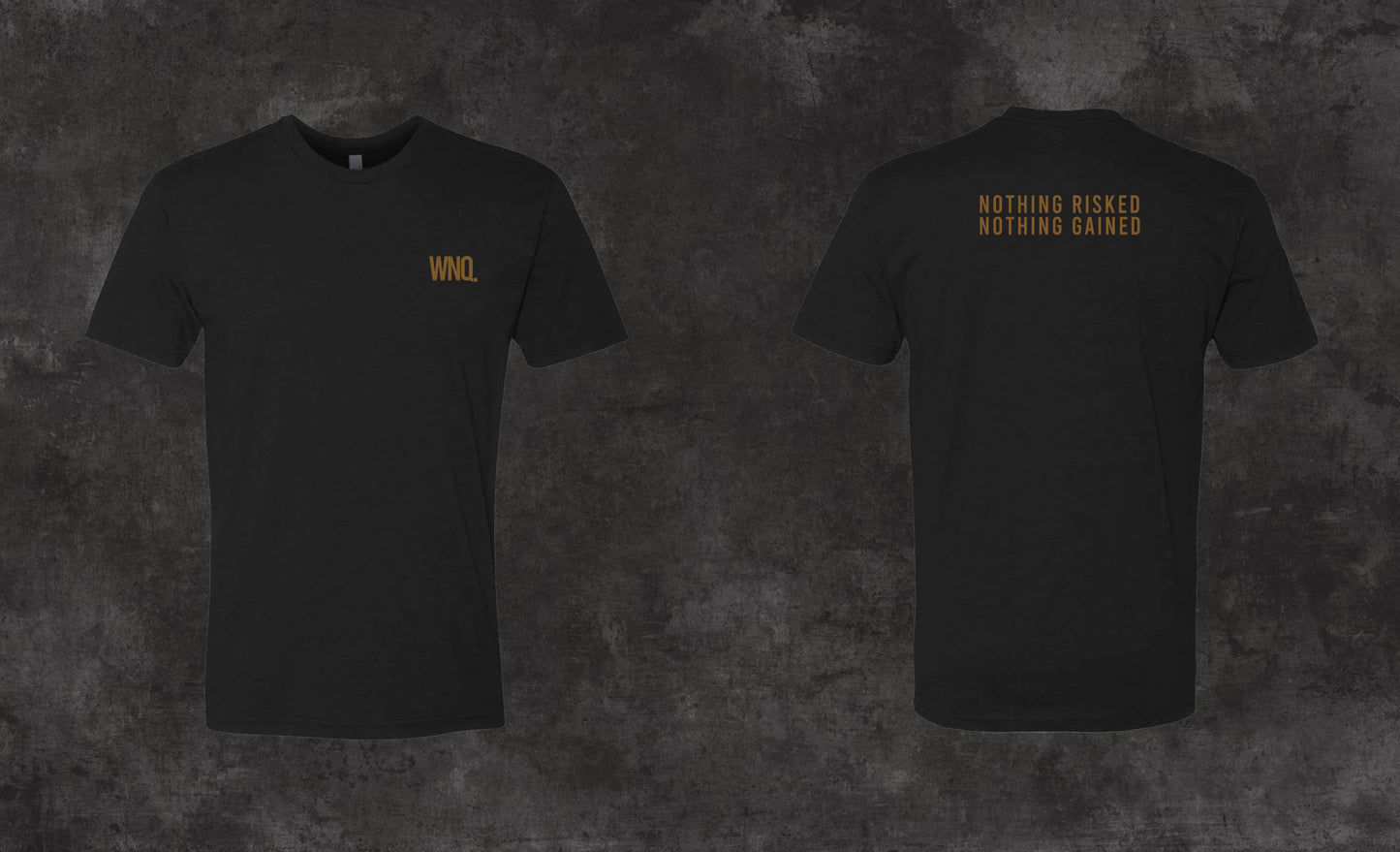 Nothing Risked, Nothing Gained Vintage Black Triblend