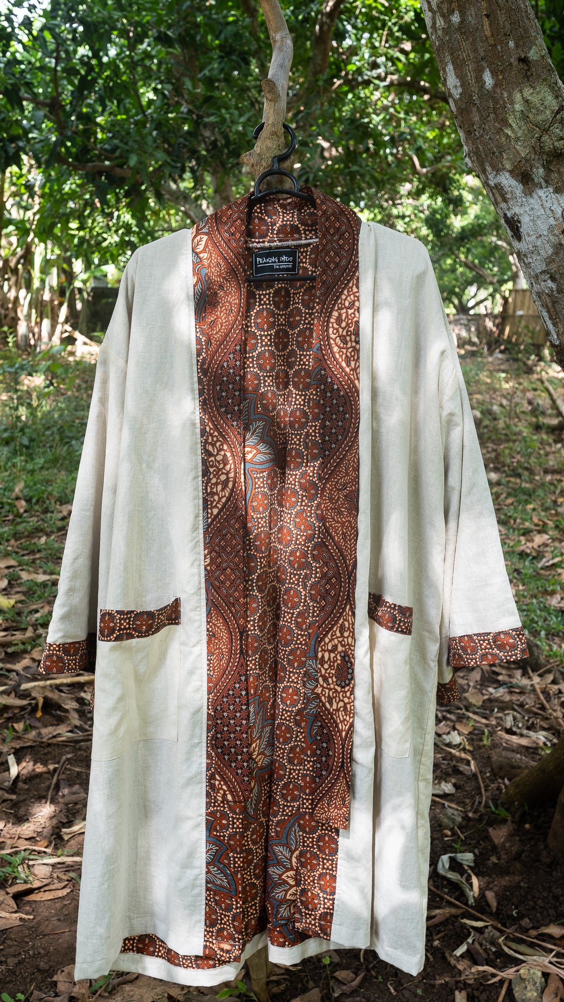 Sand Kimono top and bottom