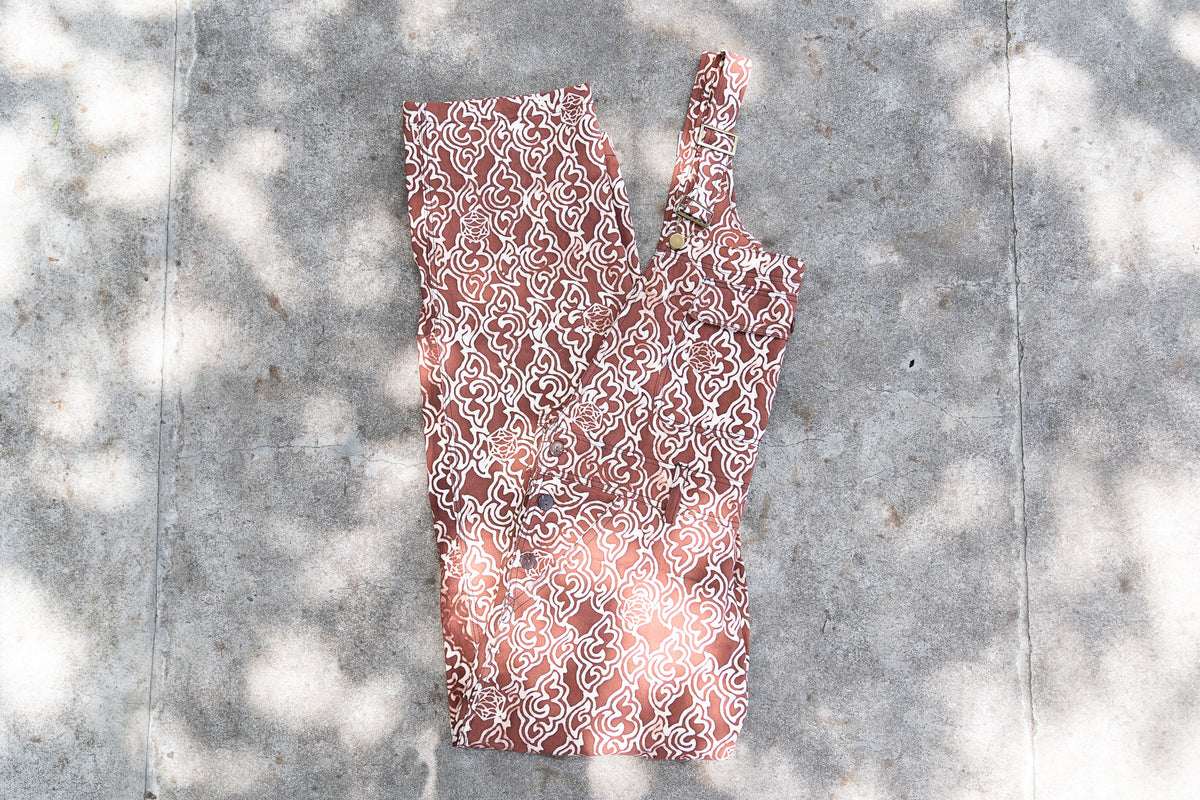 Maroon Java Cloud Overalls M/L Bears Den Collective