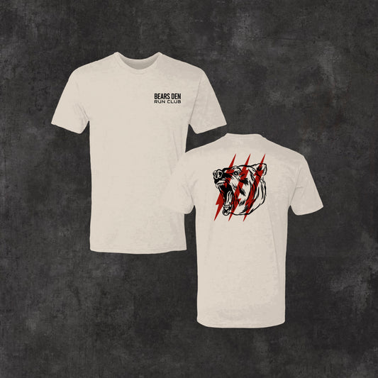 Bolting Bear Oatmeal Triblend Tee