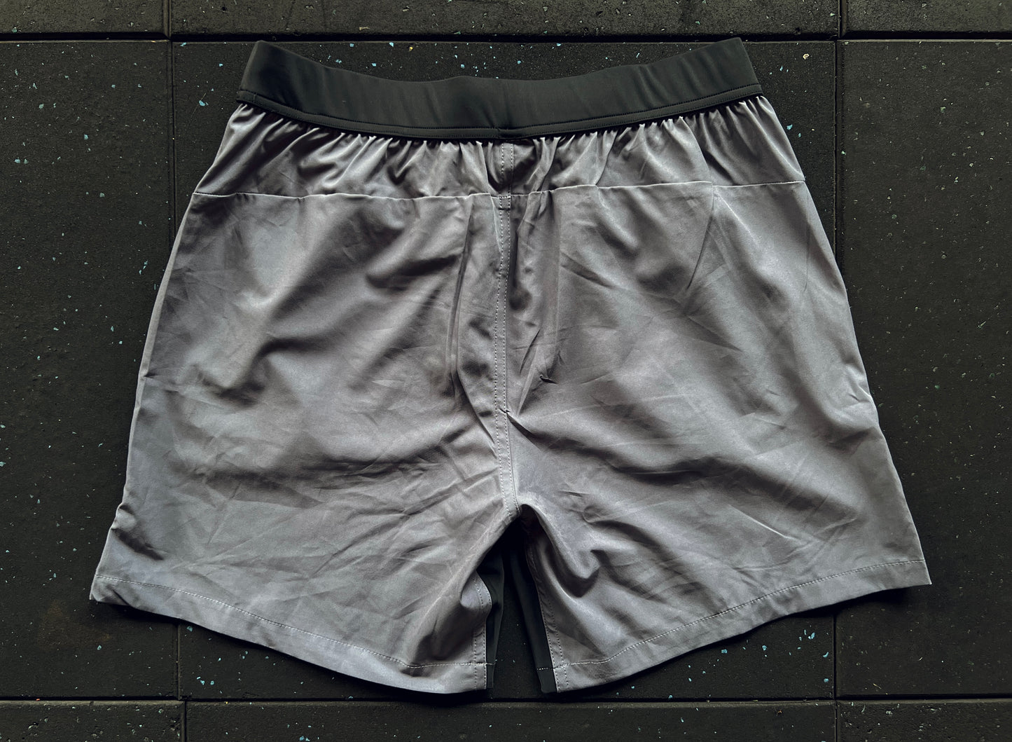 Wolf Grey Hybrid Training Shorts - Regular Fit
