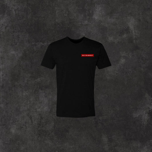Built For Adversity Black Heather Triblend Tee