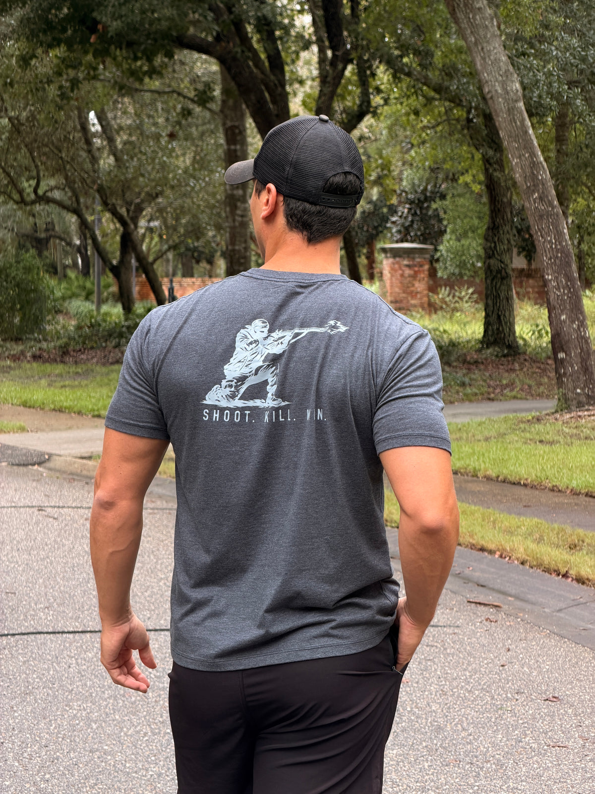Shoot. Kill. Win. Tee