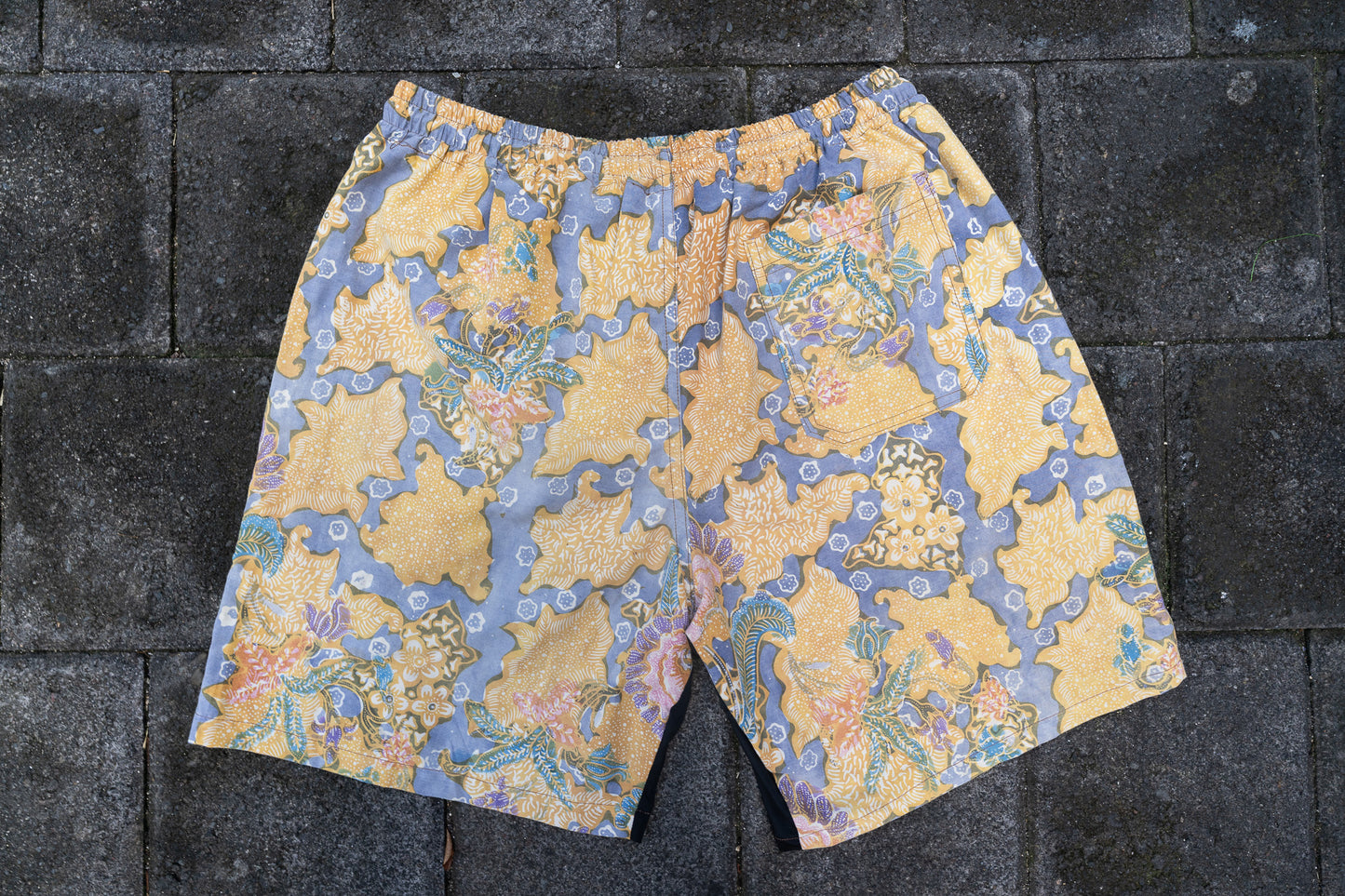 Medium- Faded Kebun Batik Shorts