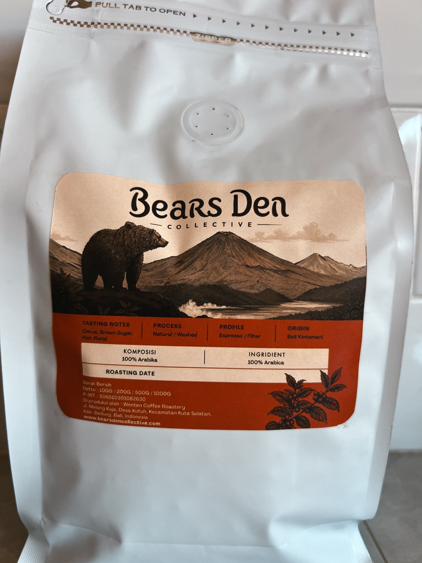 Kintamani Coffee Beans 500g