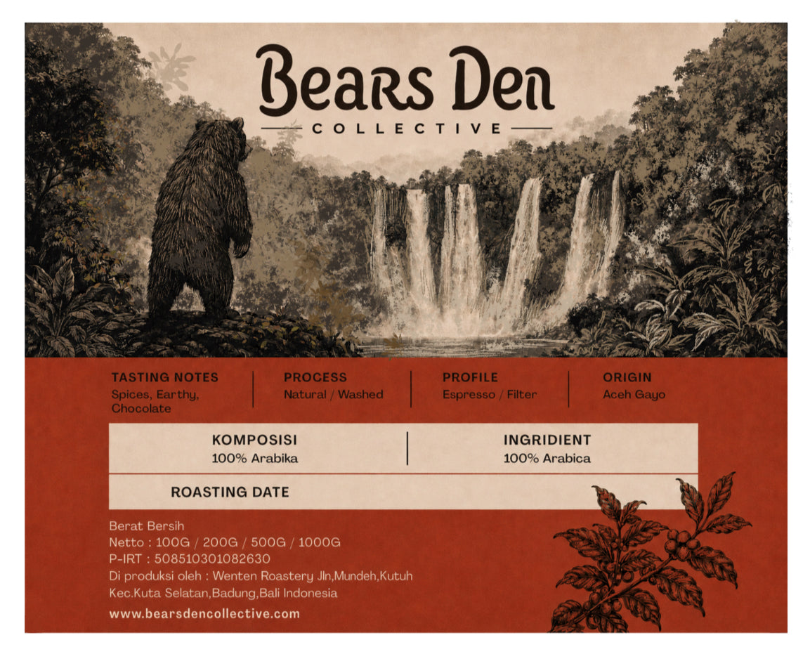 Aceh Gayo Coffee Beans 500g