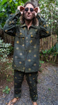 OD Green/Gold Dodecahedron Set Large