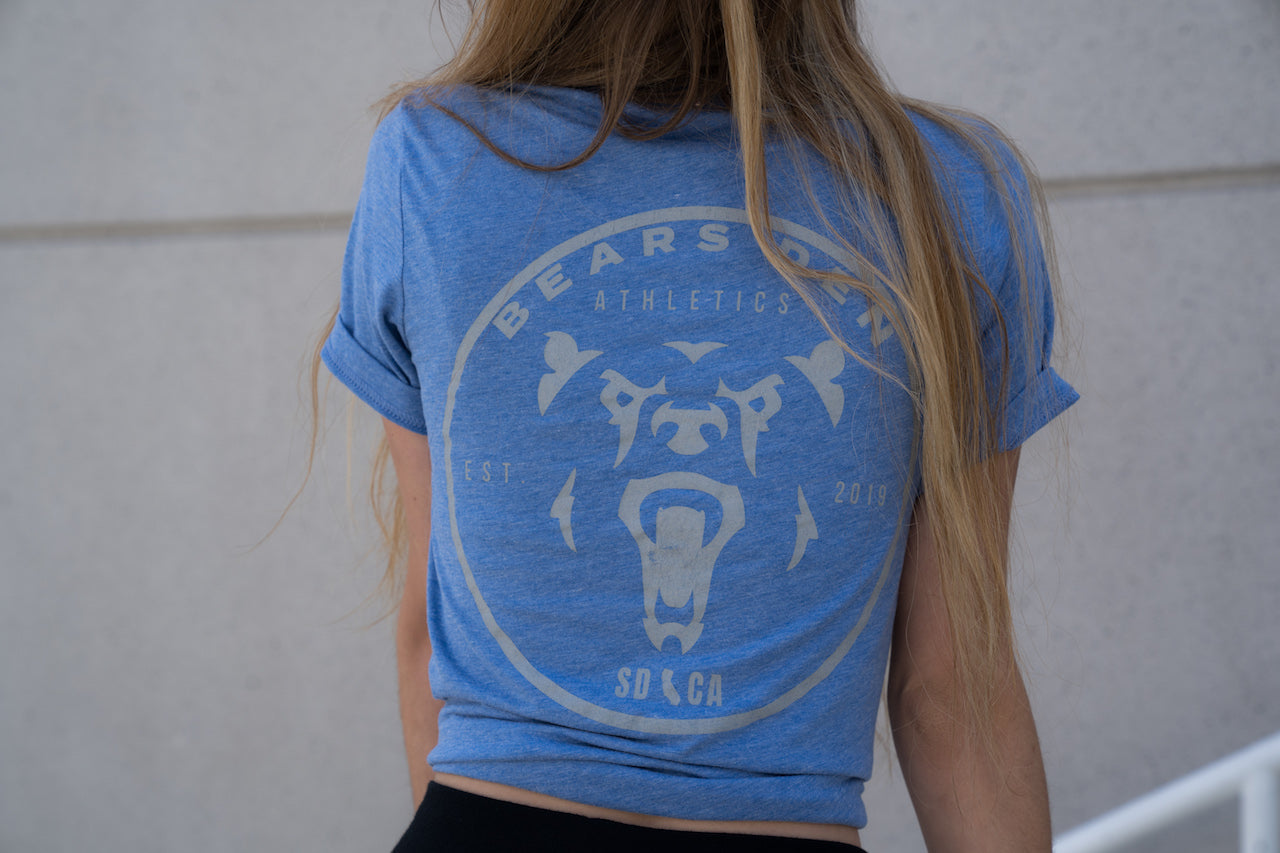 Bear's Den SD Stamp Blue Triblend Tee