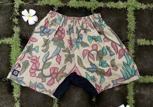 Batik Short M26 Topo Flora