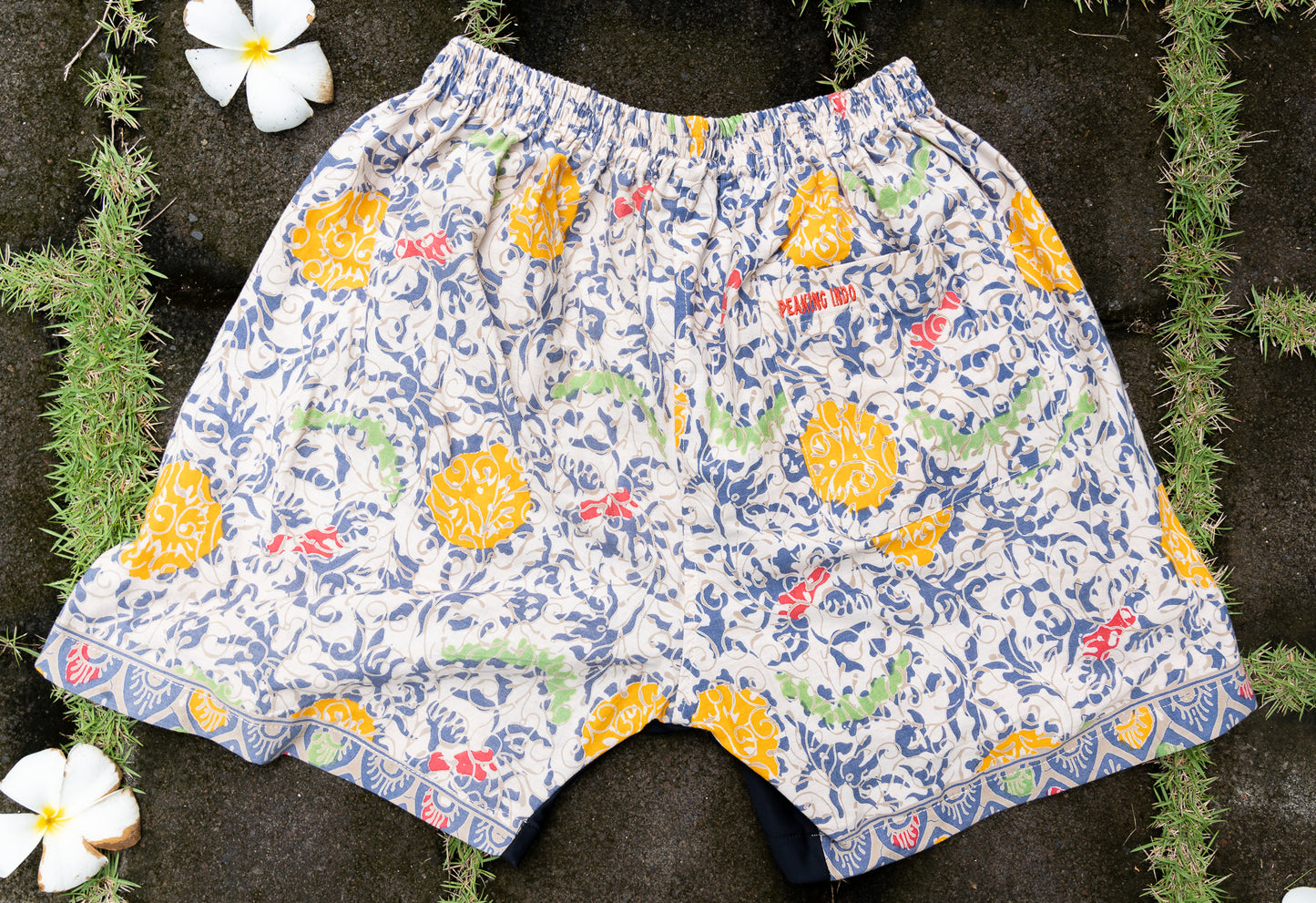 Batik Short M32 Bijak Merah