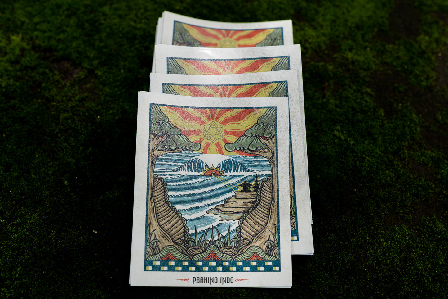 Peaking Indo 4pc Sticker Pack