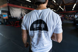 "Repetition Dictates Who We Become" White Triblend Tee