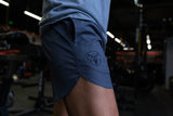 Charcoal Grey Training Shorts - Athletic Fit
