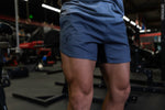 Charcoal Grey Training Shorts - Athletic Fit