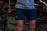 Navy Blue Training Shorts - Regular Fit