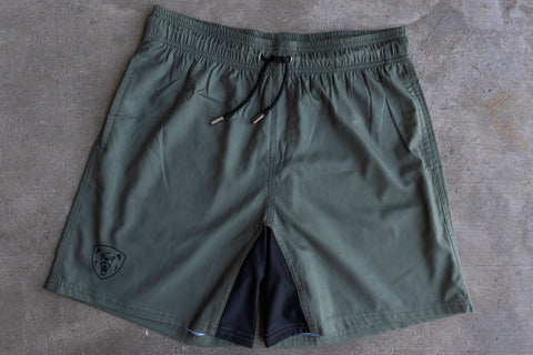 OD Green Training Shorts- Regular Fit
