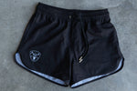 Women's Black Training Shorts