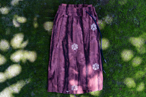 Red Wood Batik Shorts M