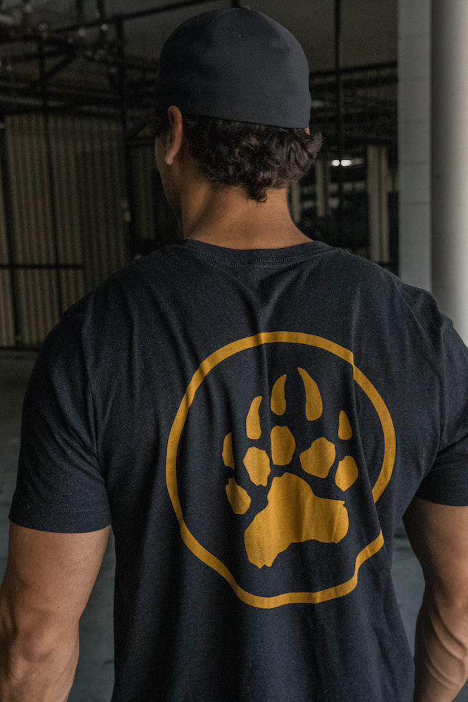 Charcoal-Black Bear's Den Paw stamp