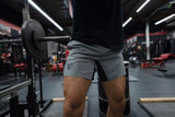 Light Grey Training Shorts - Regular Fit