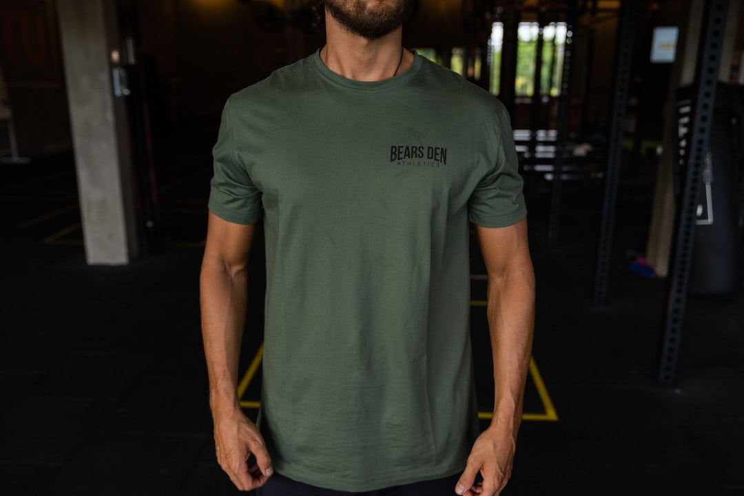 Paw Stamp OD Green Tee