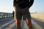 Olive Drab Casual Shorts