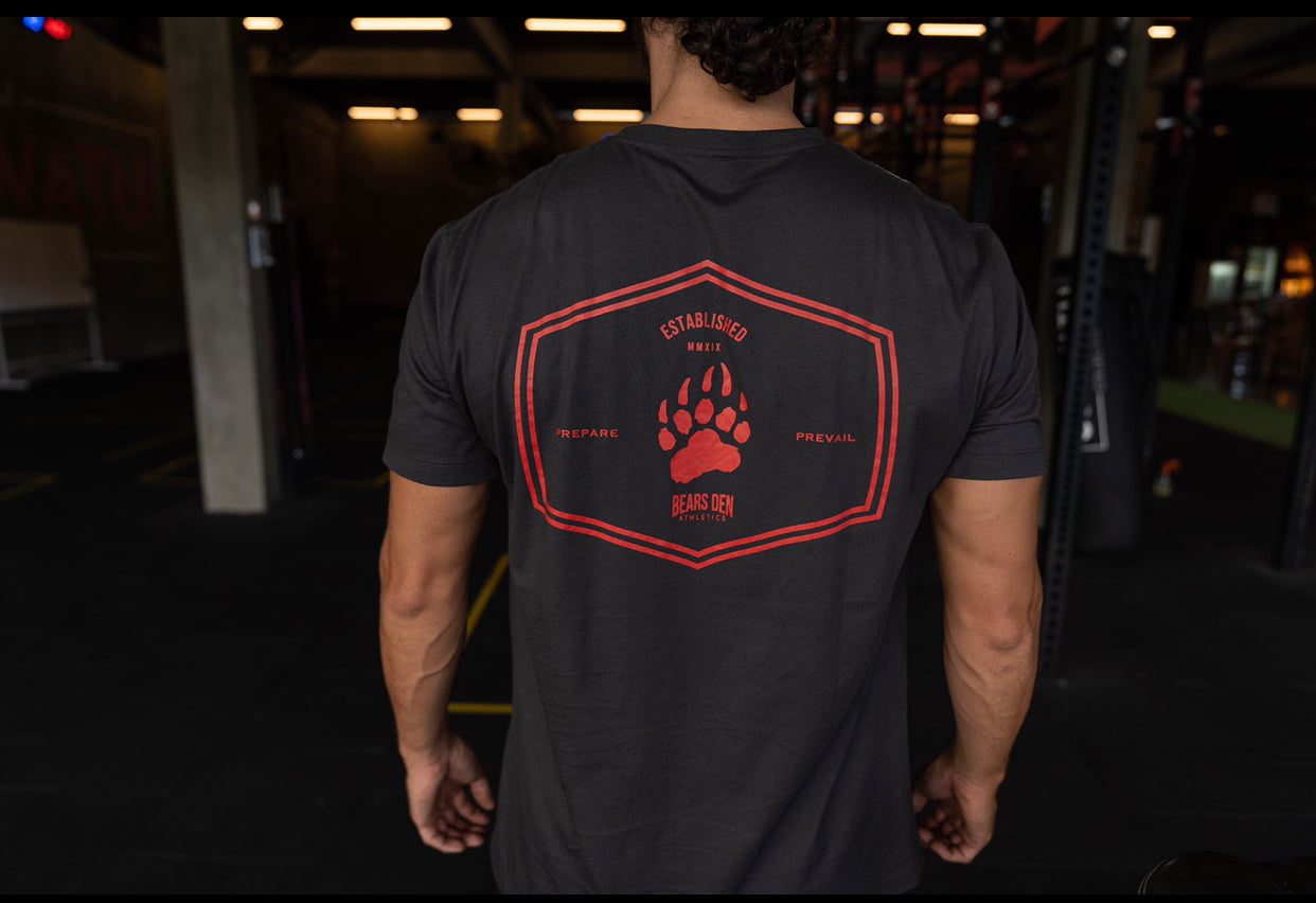 Prepare/Prevail Charcoal Tee