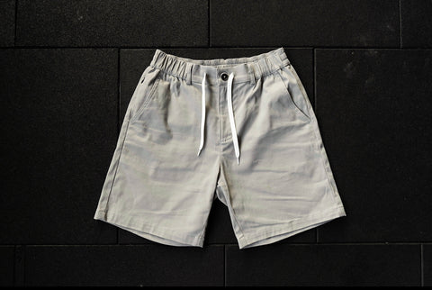 Grey Casual Shorts