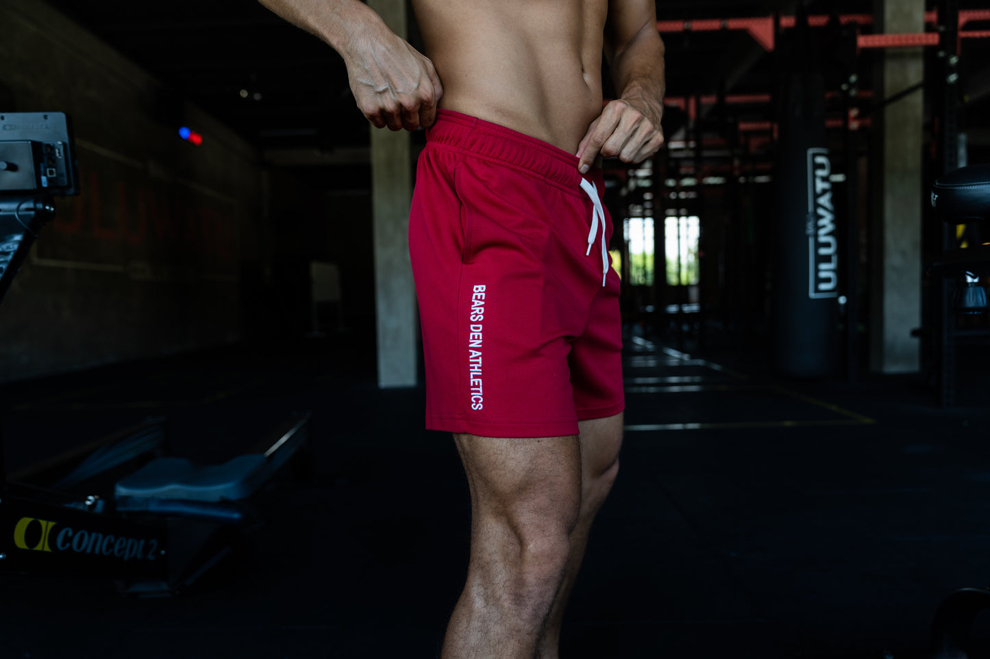 Scarlet Retro Shorts