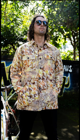 Kawung Teratai Rider Jacket L