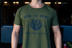 Bow To None Military Green Tee