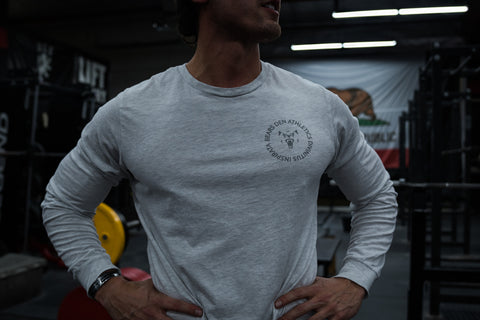 “Divinitus Inspirata” Ash Triblend Longsleeve