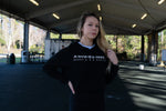 Women’s Black Crop Hoodie - A Dying Breed